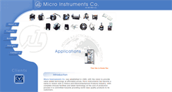 Desktop Screenshot of microinstrumentsco.com